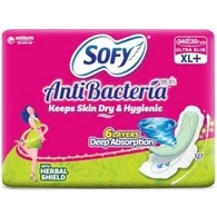 SOFY ANTI BACTERIA SUPER XL-30 PADS