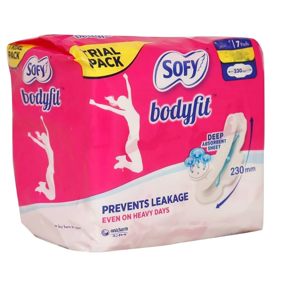 SOFY BODY FIT SANITARY PADS XL 18 PIECES