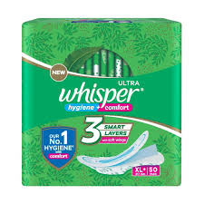 WHISPER ULTRA HYGIENE COMFORT XL