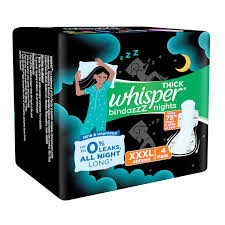 WHISPER BINDAZ NIGHT XXL