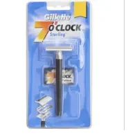 GILLETTE 7 O CLOCK STERLING
