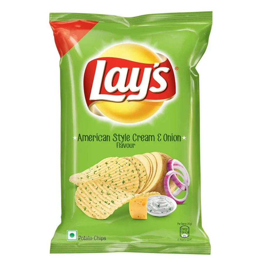 LAYS AMERICANSTYLE CREAM&ONION SMALLL