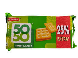 BRITANNIA 50-50 SWEET AND SALTTY