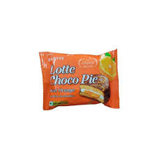 LOTTE CHOCO PIE REAL ORANGE