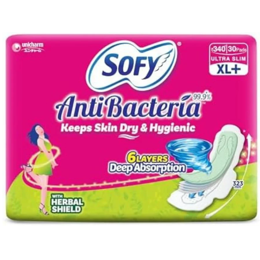 SOFY ANTI BACTERIA SUPER XL-30 PADS