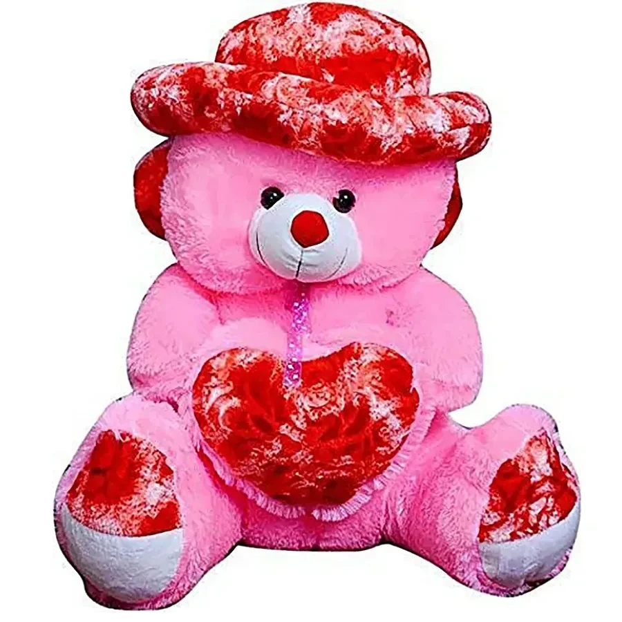 CAP SOFT TEDDY BEAR