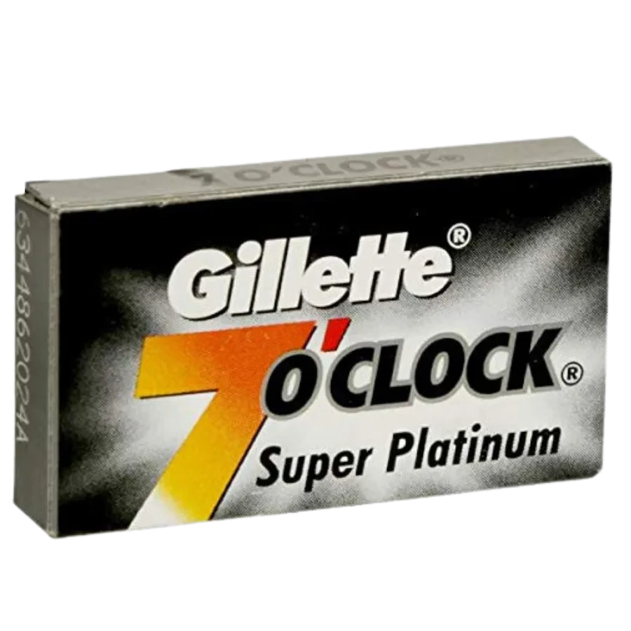 GILLETTE 7 O CLOCK SUPER PLATINUM