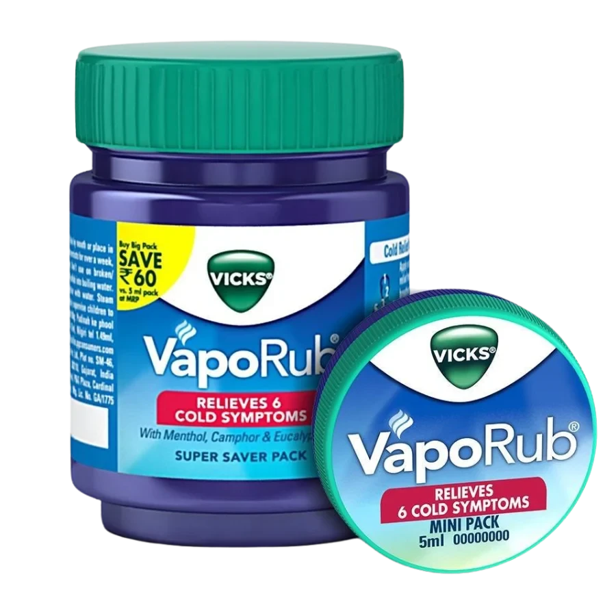 VICKS VAPO RUB POCKET PACK  5 ML