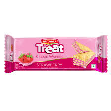 BRITANNIA TREAT STRAWBERRY FLAVOUR
