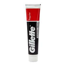 GILLETTE SHAVING CREAM REGULAR