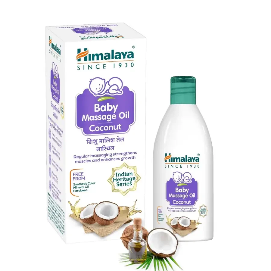 HIMALAYA BABY MASSAGE COCNUT OIL